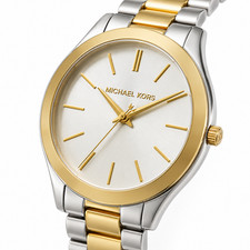 Michael Kors Slim Runway MK3198 Wristwatch for Women, New with box and papers. picture
