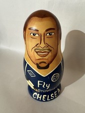 Chelsea FC Russian Nesting Dolls Set (5) Fly Emirates Jersey 2005 Numbered picture