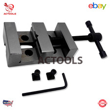 New Steel Grinding Vice  Vise 50 mm For Mini Lathe Milling Vertical Slide USA picture