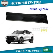 Fits 2019-26 Chevrolet Blazer RS Left Driver Front Door Molding Trim Gloss Black picture