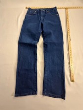Vintage Wrangler 13MWZ Cowboy Cut Jeans Men 31x32 Dark Denim Mexico picture