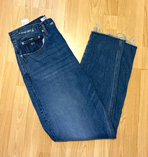Tommy Jeans Men's Blue Denim Straight Leg Jeans Regular Fit W34 L30 picture