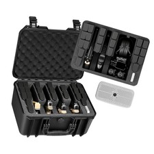 Uimoso Durable Hard Pistol Case with Lining for Secure Storage 15.9x12.5x7.5 in picture