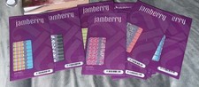 Jamberry Nail Wraps Full Sheet (21) & Some Sheets Used (18) Random Lot of 39 picture