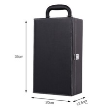 1/6 Soldier Carrying Case Storage Box Leather Dust Display Box for 12