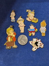 Vintage Kewpie Charms 60's - 1990's Lot Of 7 picture