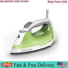 BLACK+DECKER Easy Steam Iron for Clothes, Smart Steam, 1200W, TrueGlide Nonstick picture