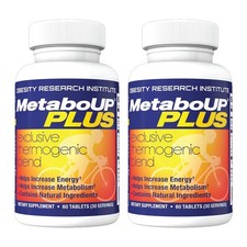 Lipozene MetaboUP PLUS Thermogenic Energy Support 2 x 60 Ct Bottles New picture