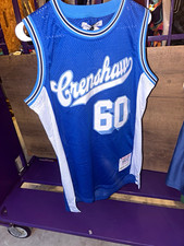 NWT Headgear Classics Nipsey Hussle Crenshaw #60 Basketball Jersey Blue/White picture