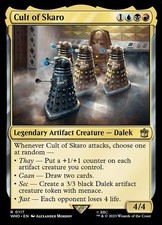 Cult of Skaro 0117 Non Foil Rare Doctor Who Commander MTG Near Mint picture