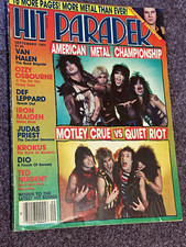 Hit Parader Magazine September 1984 Illustrated Van Halen Ozzy Def Leppard picture