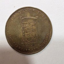 Ca 1920's Worcester Salt Dont Worry Club Membership Emblem Token Medal picture