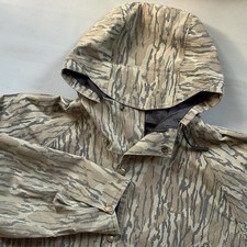 Vintage Cabelas Realtree Camo Hooded Jacket Mens Large Made in USA Hunting picture