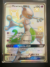 Mewtwo GX SV59/SV94 Hidden Fates Shiny Vault Holo Full Art Ultra Rare picture