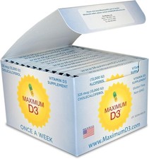 Maximum D3 13,000 IU Vitamin D Supplement 60 Capsules 60-Week Supply.. picture