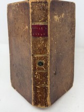 1795 - JOHN LOCKE: AN ESSAY CONCERNING HUMAN UNDERSTANDING Vol 3-ANTIQUE LEATHER picture