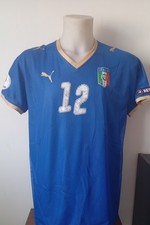 ITALY MATCH WORN SHIRT MARCO BORRIELLO EURO 2008 HOME VERSION picture