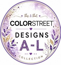 Color Street Nail Strips ~ A-L ~ NAIL ART DESIGNS PATTERNS - Design ~ various picture