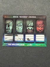 2026 Keepsake Walking Dead Rick Richie Grimes #244 Quad Relic picture