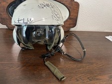 Vintage 1989 US Navy Gentex SPH Helicopter Flight Helmet -Signed by INCUBUS 2002 picture