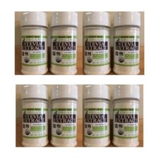 8 x Trader Joe's Stevia Pure Organic Extract Powder Bottle Now Better EXP 2032 picture