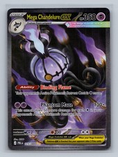 Mega Chandelure ex Holo Special Illustration Rare ME05: Pitch Black 115/084 NM picture