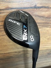 USED RH Men's Rife RX7 All True Hybrid Iron #8 Regular Flex Graphite 6012-QGX9 picture