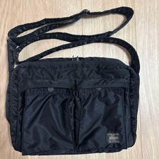 PORTER Yoshida Tanker Shoulder Bag L Black Made in Japan Authentic picture