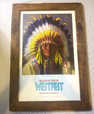 Vintage 1992 Bellevue Center WestFest Henry C. Balink “Portrait of Little Bear” picture