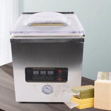 Vacuum Sealer Commercial Food Chamber Vacuum Sealing Packing Machine 360W 110V picture
