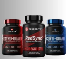 Testolite® Complete Supplements Bundle — RedSync, Estro-Guard & Corti-Guard picture