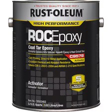 Rust-Oleum C9502402 Coal Tar Epoxy Activator, Clear, Semi-Gloss, 1 Gal picture