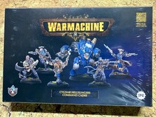 Warmachine Cygnar Hellslingers Command Cadre Set Steamforged Games SFG NIB picture