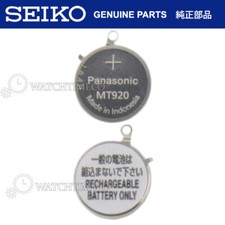 Panasonic MT920 Battery Capacitor Seiko Pulsar Solar V142 V145 V157 V158 VS32 picture