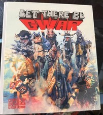 GWAR LET THERE BE GWAR HARDCOVER BOOK SIGNED BY BAND MEMBERS AUTOGRAPH HARDCOVER picture