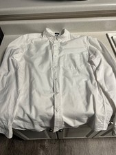 j crew mens white oxford shirt picture