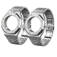 For Swatch Royal Pop Aluminum Case Stainless Steel Band Butterfly Bracelet Strap picture