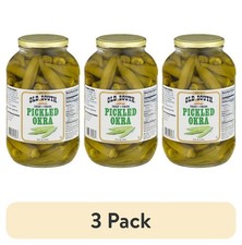 Old South Pickled Okra, Shelf Stable, 64 oz Jar, 3 Pack picture