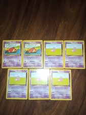 Pokémon TCG WOTC Slowpoke 55/62 x5 Fossil & Slowpoke 67/82 x2 Rocket picture