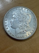 1887-S Morgan Silver Dollar $1 San Francisco Business Strike  picture