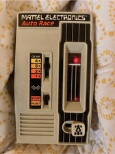 1976 Mattel Electronics Auto Race Portable Electronic Game WORKS vintage Toy picture