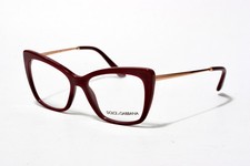 New Dolce & Gabbana DG3348 3091 Women's Red Eyeglasses 53-16-145 Authentic G83 picture
