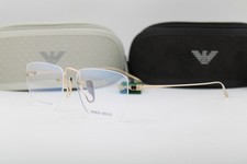 NEW GIORGIO ARMANI AR 5149-T 3391 GOLD TITANIUM AUTHENTIC EYEGLASSES 54-19 picture