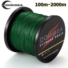 Dorisea Pro 100M-2000M 6lb-500lb Moss Green Extreme Braided Fishing Line Dynema picture