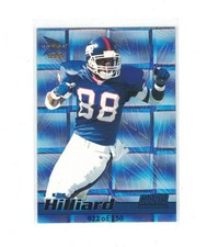 Ike Hilliard 1999 Pacific Prism Holographic Mirror Silver Prizm Refractor /150 picture