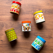 Vintage Collectible Mini Matchstick Tin 60s 70s Rare Takahashi Japan Groovy picture