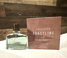 RARE DISCONTINUED Hollister Coastline Men’s Cologne - 100ml 3.4 fl oz EDC picture