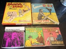 Vintage Castle Films 8mm Movie Lot Abbott Costello Mummys Ghost Untested 5pc picture