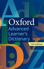 NEW: OXFORD ADVANCED LEARNER'S DICTIONARY 11TH EDITION- Hardcover picture