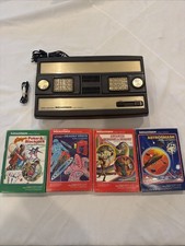 Intellivision Console Bundle 4 Great Games TESTED WORKING Ships FREE picture